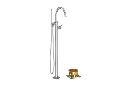 Espirit padlón álló kádcsaptelep szettel ES 080.00CR.RB07G, Chrome